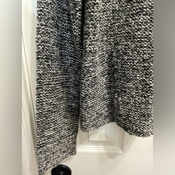 Lauren Ralph Lauren Full Zip Women’s Jacket Tweed Moto Zip Pocket Large Gray - Picture 2 of 16